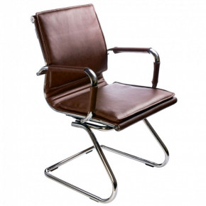 Кресло для посетителя Бюрократ CH-993-Low-V/Brown коричневый в Мулымье - mulymya.germes-mebel.ru | фото