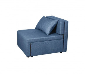 Кресло-кровать Милена (синий) Велюр в Мулымье - mulymya.germes-mebel.ru | фото