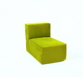 Кресло-модуль бескаркасное Тетрис 30 (Зеленый) в Мулымье - mulymya.germes-mebel.ru | фото