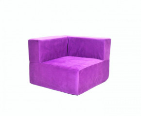 Кресло-угловое-модуль бескаркасное Тетрис 30 (Фиолетовый) в Мулымье - mulymya.germes-mebel.ru | фото