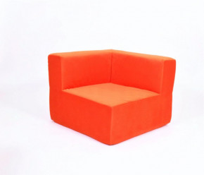 Кресло-угловое-модуль бескаркасное Тетрис 30 (Оранжевый) в Мулымье - mulymya.germes-mebel.ru | фото