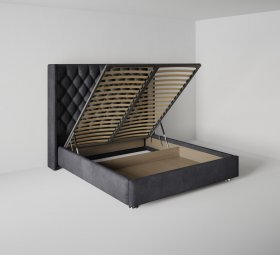 Кровать Версаль люкс 0.8 м с подъемным механизмом в Мулымье - mulymya.germes-mebel.ru | фото