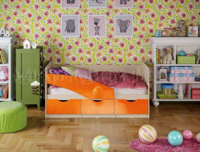 Кровать Бабочки (Металлик) 800*1600 в Мулымье - mulymya.germes-mebel.ru | фото
