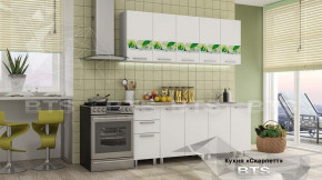 Кухонный гарнитур Скарлетт 2.0 (БТС) белый в Мулымье - mulymya.germes-mebel.ru | фото