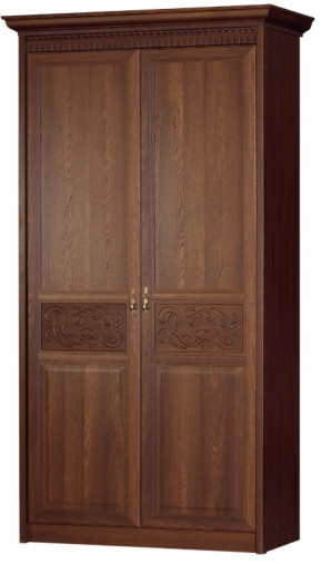 Шкаф 2-х дверный с полками ДСП №181 "Лючия" Дуб оксфорд в Мулымье - mulymya.germes-mebel.ru | фото