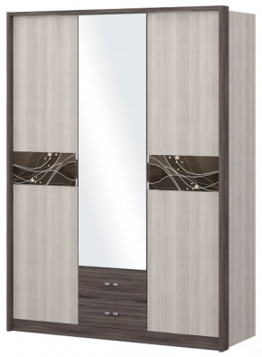 Шкаф 3-х дверный с зеркалом Шк68.2 МС Николь в Мулымье - mulymya.germes-mebel.ru | фото
