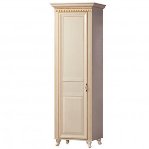 Шкаф для одежды 1-дверный №472 Марлен Кремовый белый в Мулымье - mulymya.germes-mebel.ru | фото